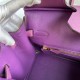Hermes Birkin Anemone Purple Epsom Leather