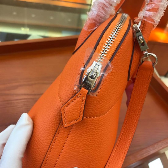 Hermes Bolide Orange Togo Leather