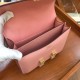 Hermes Constance Pink Epsom Leather
