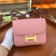 Hermes Constance Pink Epsom Leather