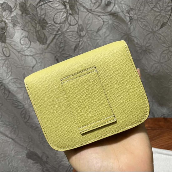 Hermes Constance Slim Yellow Epsom Leather