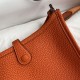 Hermes Evelyne Mini Orange Togo Leather