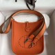 Hermes Evelyne Mini Orange Togo Leather