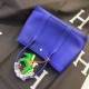 Hermes Garden Party Blue Togo Leather