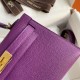 Hermes Mini Kelly 2 Anemone Purple Epsom Leather
