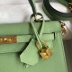 Hermes Kelly Avocado Green Epsom Leather