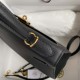 Hermes Kelly Black Epsom Leather