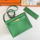 Hermes Kelly danse II with Swift Leather 2 Colors 22 CM