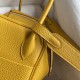 Hermes Lindy Amber TC Leather