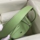 Hermes Lindy Avocado Green Swift Leather 