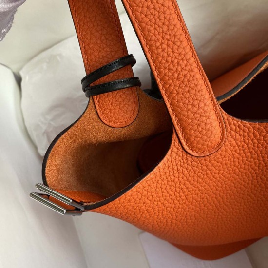 Hermes Picotin Orange TC Leather