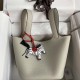 Hermes Picotin Pearl Grey TC Leather