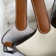 Hermes Picotin Milkshake White TC Leather Patch Brown Swift Leather