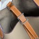 Hermes Picotin Elephant Grey TC Leather Patch Brown Swift Leather