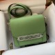 Hermes Roulis Avocado Green Evercolor Leather