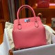 Hermes Toolbox with Swift Leather 12 Colors 20CM