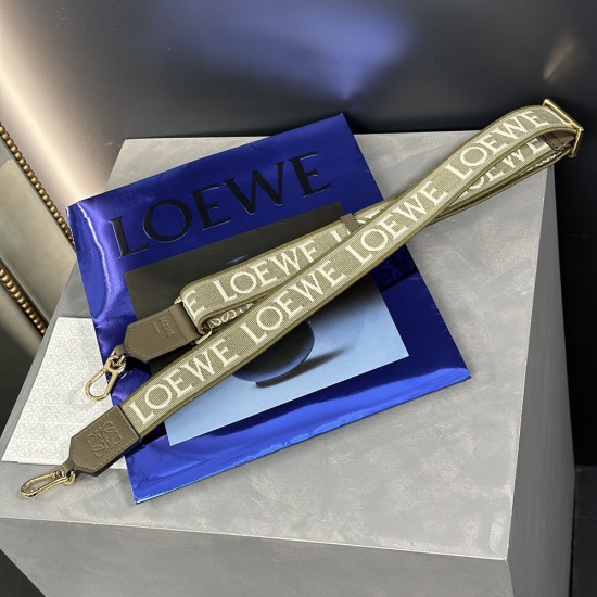 Loewe Anagram Strap in Jacquard and Calfskin 10 Colors