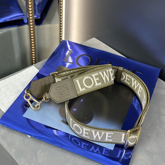 Loewe Anagram Strap in Jacquard and Calfskin 10 Colors