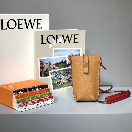 Loewe Pocket in Soft Grained Calfskin