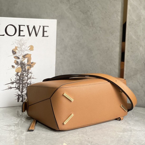 Loewe Medium Puzzle Bag In Soft Grained Calfskin