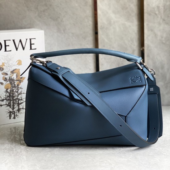 Loewe Large Puzzle Edge Bag in Grained Calfskin 6 Colors