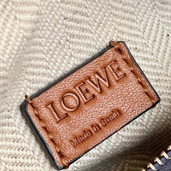 Loewe Mini Puzzle Bag Multi Color In Classic Calfskin