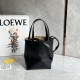 Loewe Mini Puzzle Fold Tote in Shinny Calfskin 3 Colors  
