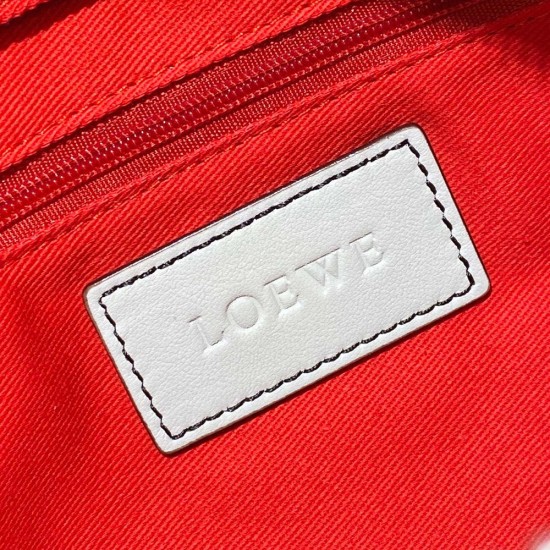 Loewe Vintage Tote Rectangle Bag in Calfskin 2 Colors