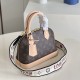 LV Alma BB In Monogram Coated Canvas And Smooth Cowhide Leather 2 Colors