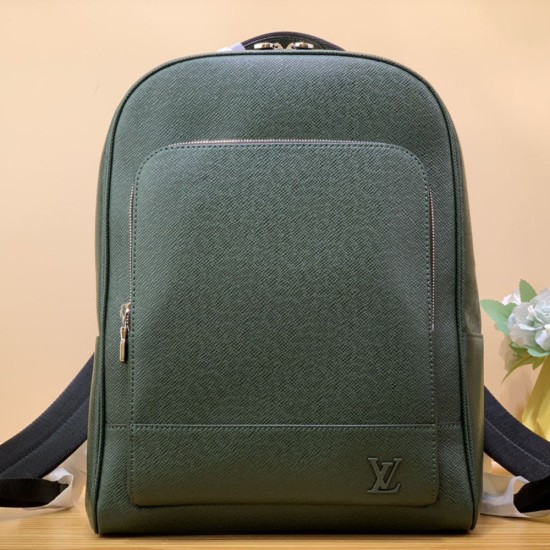 LV Andrian Backpack In Taiga Cowhide Leather 31cm 3 Colors
