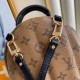 LV Palm Springs Mini Backpack in Monogram Coated Canvas And Reverse Coated Canvas