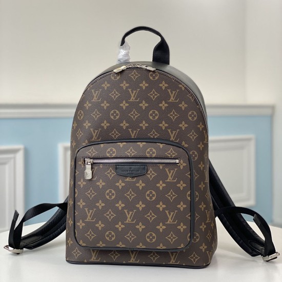 LV Josh Backpack in Monogram Macassar Coated Canvas And Cowhide Leather