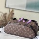 LV Christopher MM in Monogram Macassar Coated Canvas And Cowhide Leather 32cm