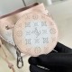 LV Bella Bag in Iconic Perforated Mahina Calf Leather 4 Colors