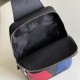 LV Avenue Sling Bag in Multicolor Taiga Leather 20cm