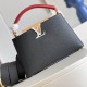 LV Capucines Handbag in Taurillon Leather With Contrasting Trims 7 Colors 27cm 31.5cm