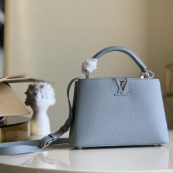Replica Louis Vuitton M42574 Capucines BB Tote Bag Taurillon Leather For  Sale