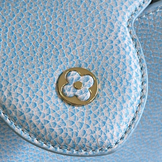 LV Capucines Handbag in Shimmering Taurillon Leather With Seashell Effect LV 3colors