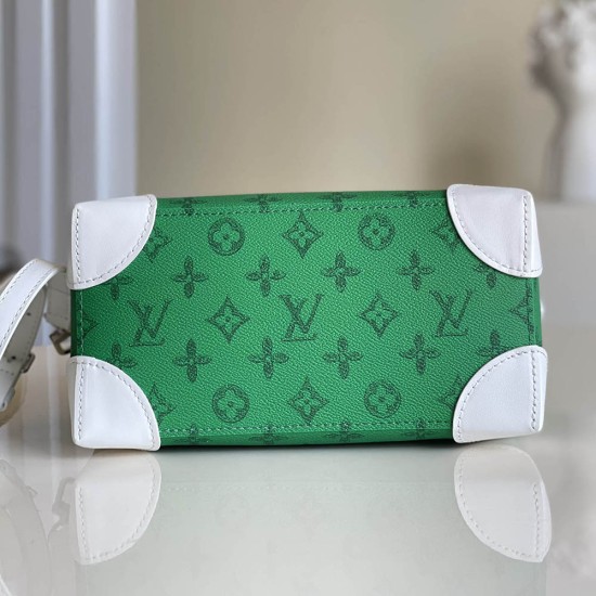 LV Litter Handbag In Monogram Coated Canvas With LV Print 3 Colors 24cm