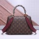 LV Cluny BB Monogram Canvas With Braided Top Handle