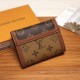 LV Dauphine Compact Wallet In Monogram And Monogram Reverse Coated Canvas