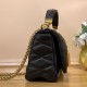 LV GO-14 MM Bag in Solid Color Lambskin Leather M22891 23cm 2 Colors