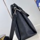 LV Hand It All MM Handbag in Mahina Calfskin 32cm 3 Colors M24132