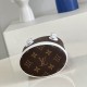 LV Nano Bucket Bag in Monogram Coated Canvas And Leather 13cm