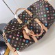 LV Keepall Bandouliere 50 In Monogram Craggy Coated Canvas 50cm 2 Colors M24901