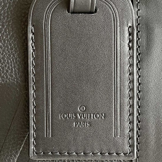 LV Keepall Bandouliere 45 Travel Bag in Monogram Empreinte Giant Embossed Cowhide Leather