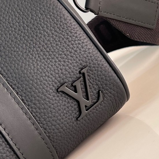 LV City Keepall XS In Aerogram Grained Calf Leather 21cm M80950