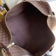 LV Keepall Bandouliere 45 / 55 Travel Bag in Damier Ebene Canvas