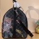 LV Keepall Bandouliere 50 Travel Bag in Damier Graphite Canvas With Animal Prints
