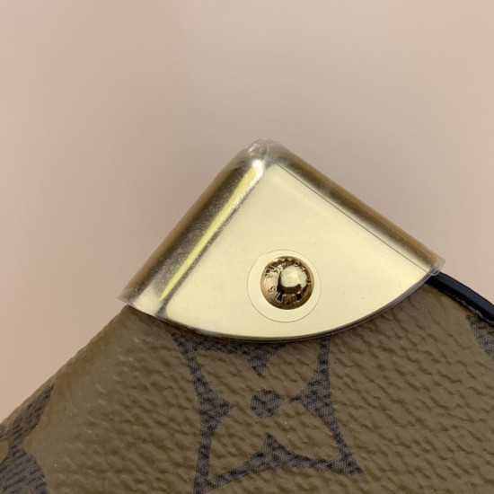 LV Online Only Handbag In Monogram Reverse Coated Canvas 11.5cm M82885